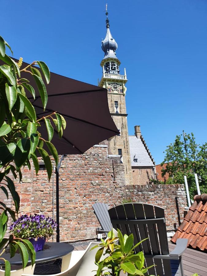 B&B Binnengewoon Rooms With A View Veere Zewnętrze zdjęcie